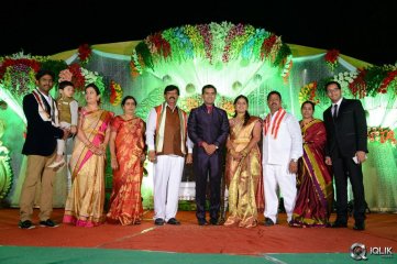 Celebs at Pratani Ramakrishna Goud Son Wedding Reception